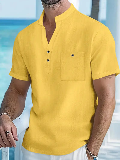 Valestra | Camicia elegante a maniche corte