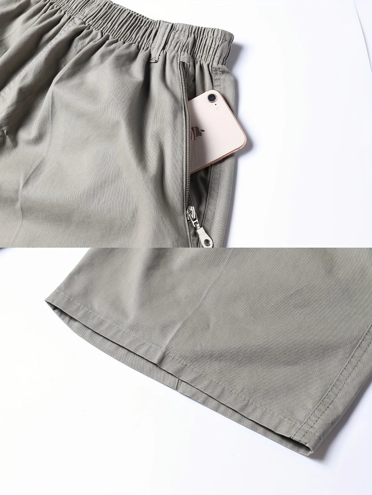 Valestra | Pantaloni cargo corti leggeri con tasche