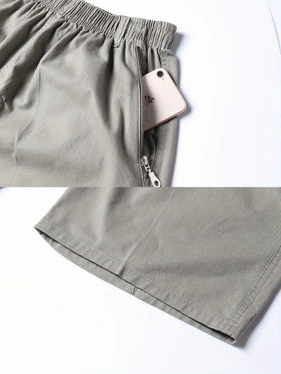 Valestra | Pantaloni cargo corti leggeri con tasche