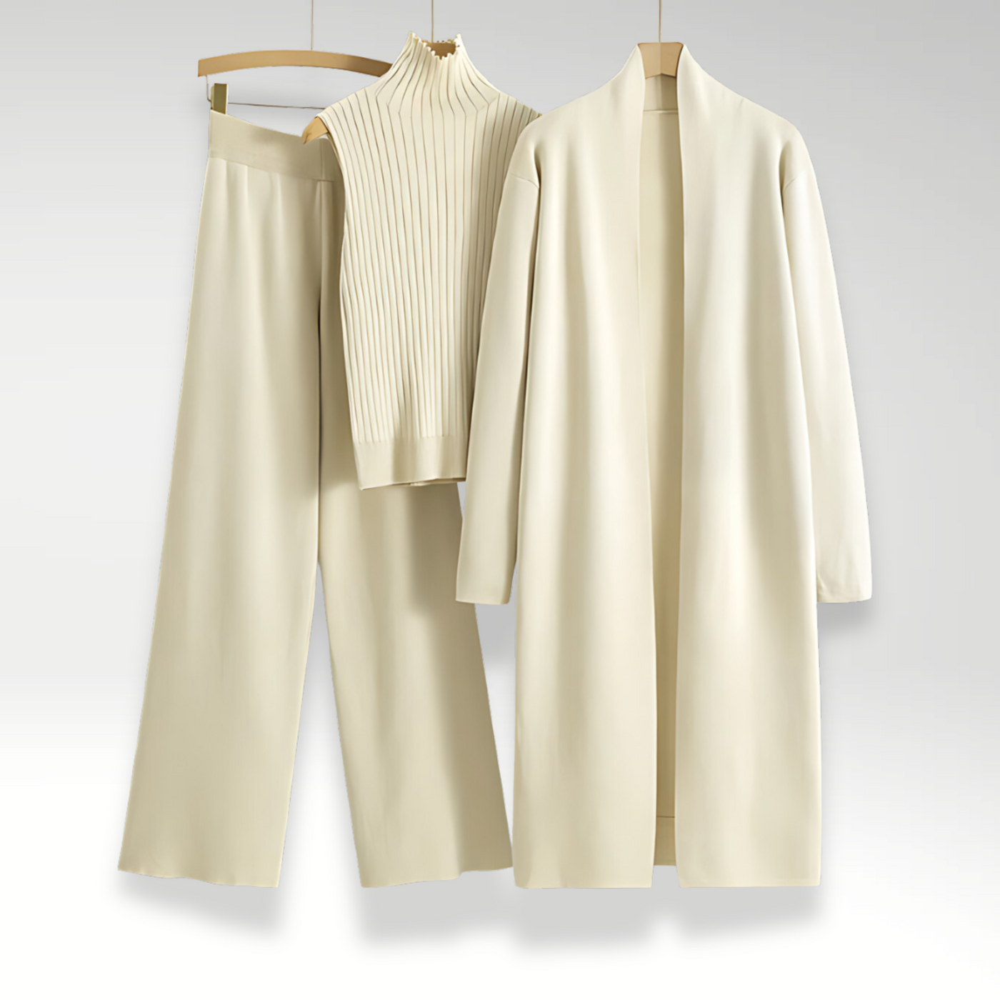 Valestra™ | Completo tre pezzi in maglia Luxe