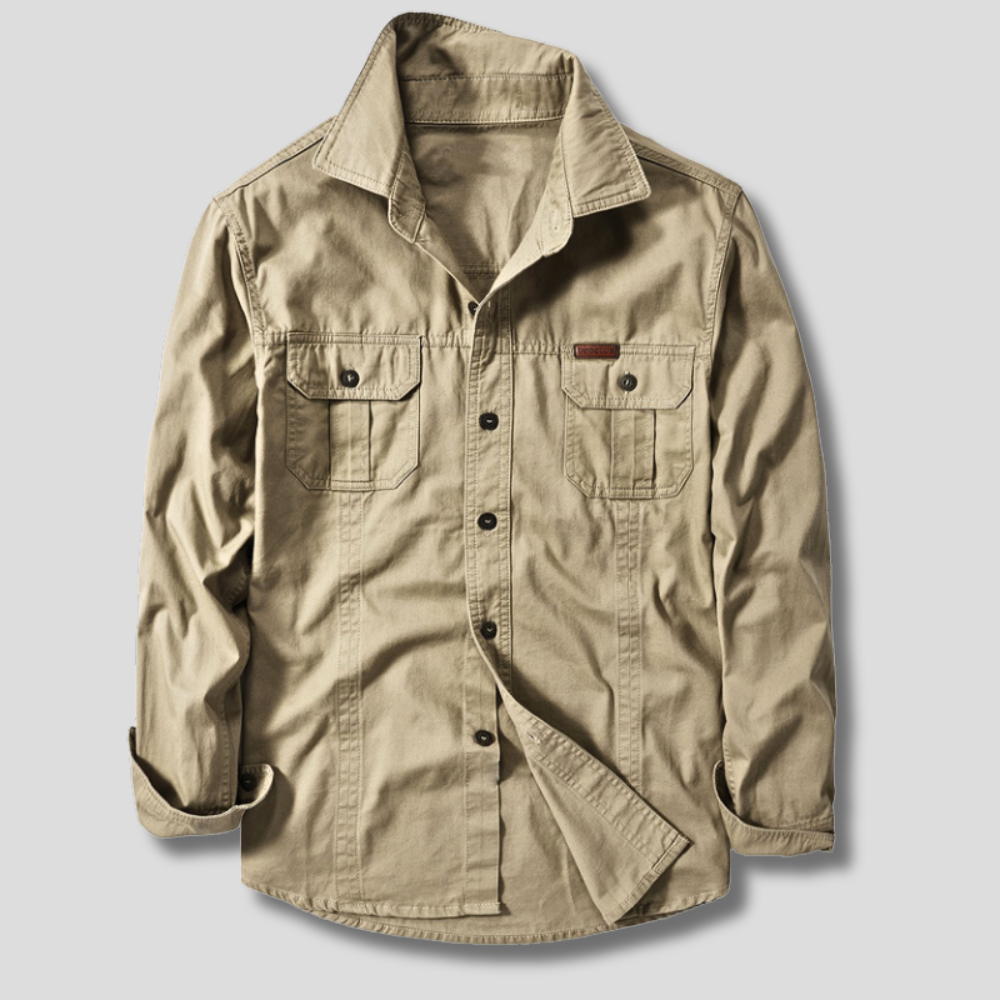 Valestra | Camicia cargo dallo stile moderno
