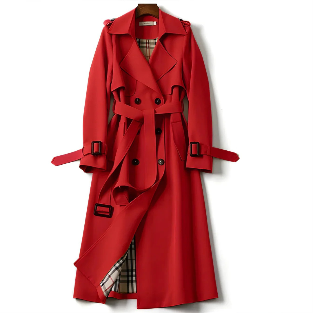 Elegant trenchcoat med tidløs stil