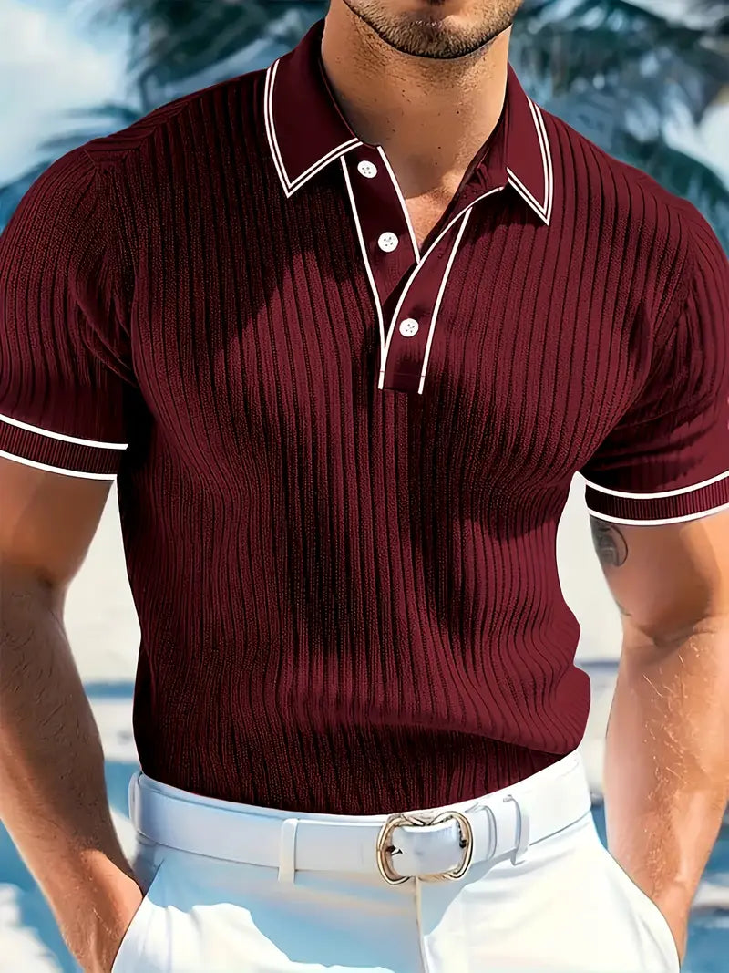 Valestra | Polo elegante a maniche corte