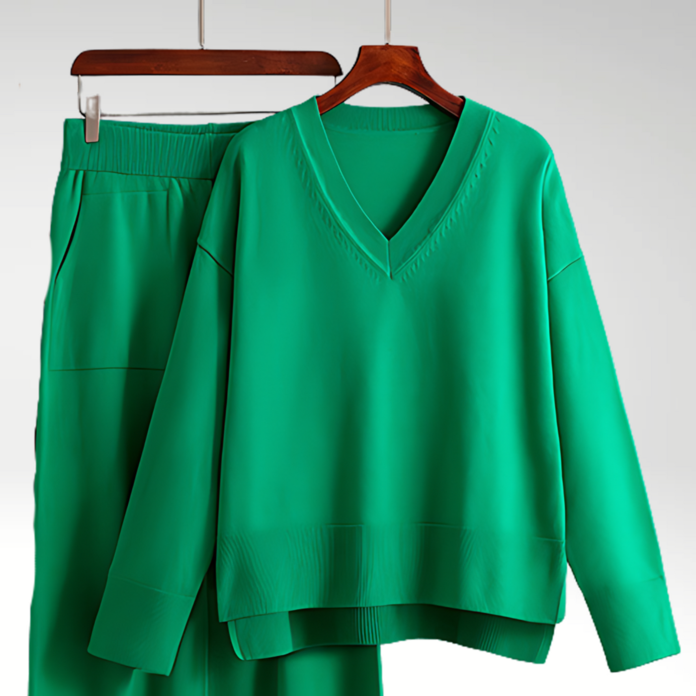 Valestra™ | Ensemble due pezzi Luxe col V