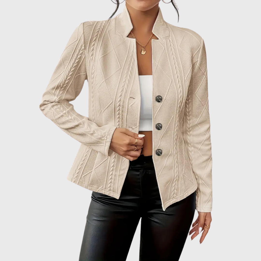 Valestra| Blazer with elegant details
