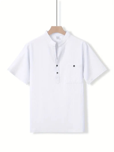 Valestra | Camicia elegante a maniche corte