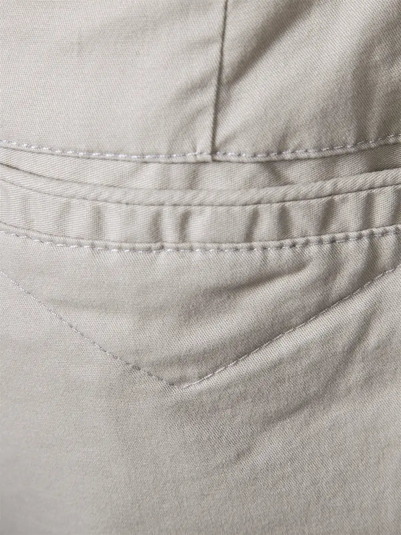 Valestra | Pantaloni corti in cotone con tasche