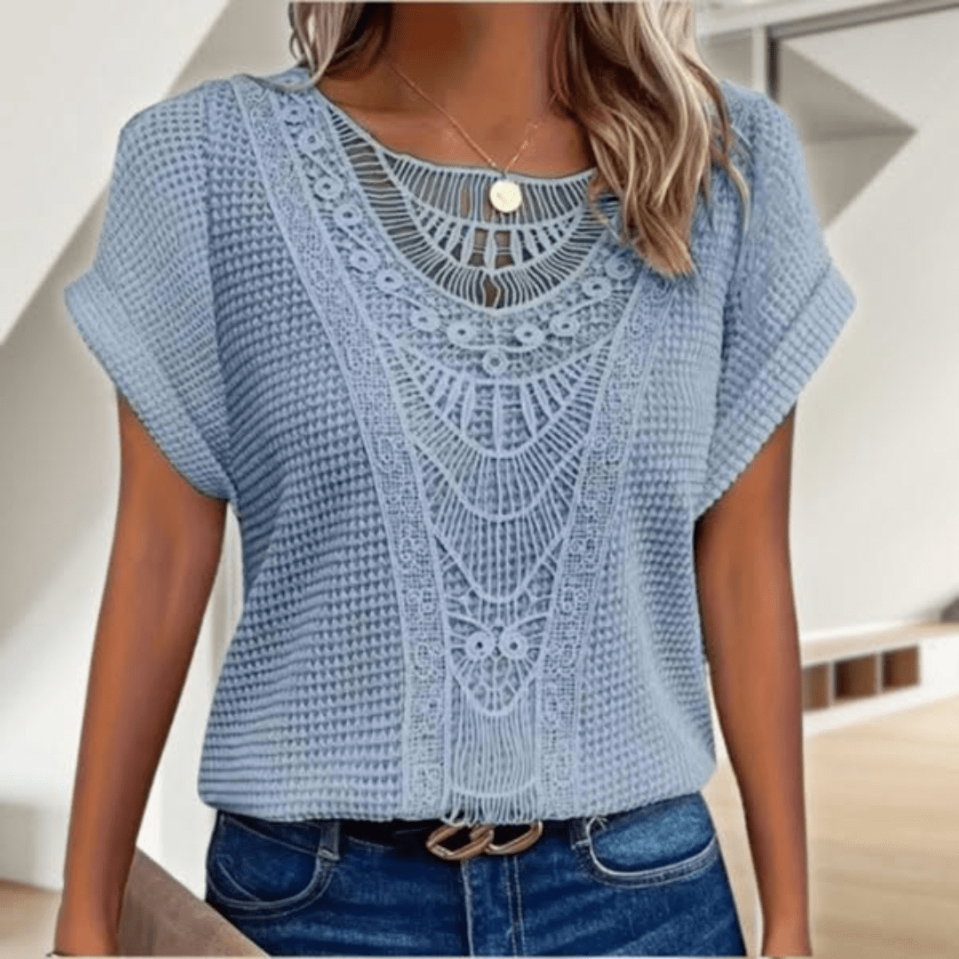 Valestra | Sage Flow Top
