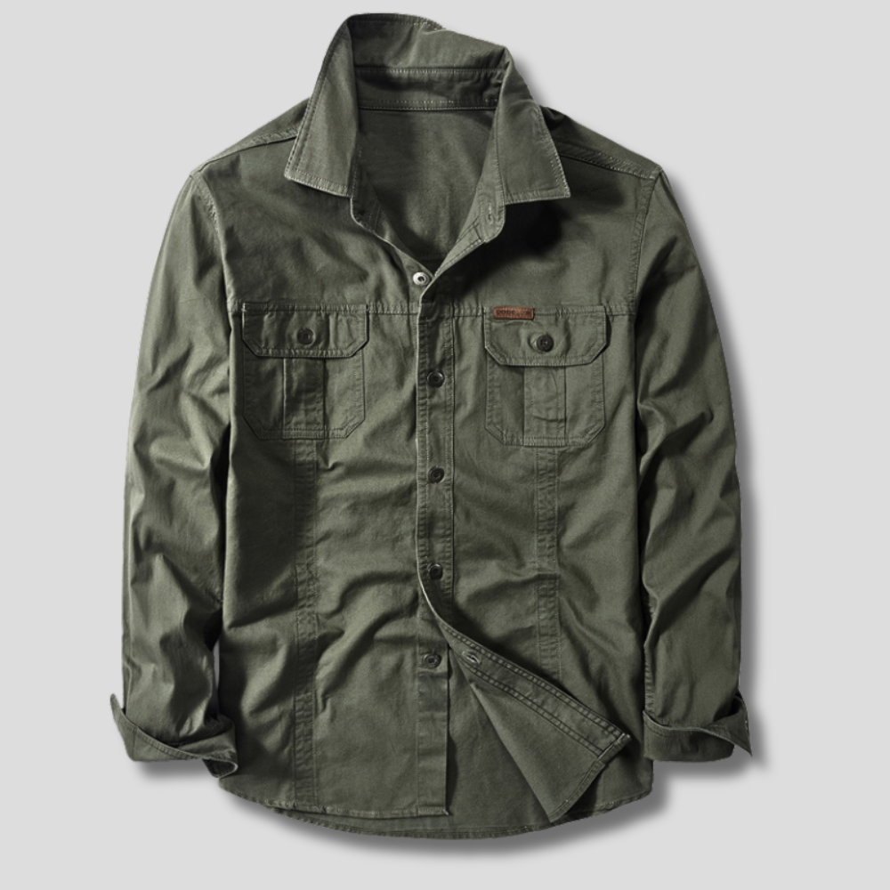 Valestra | Camicia cargo dallo stile moderno