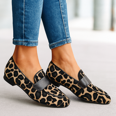 Valestra™ | Leopard Loafer.