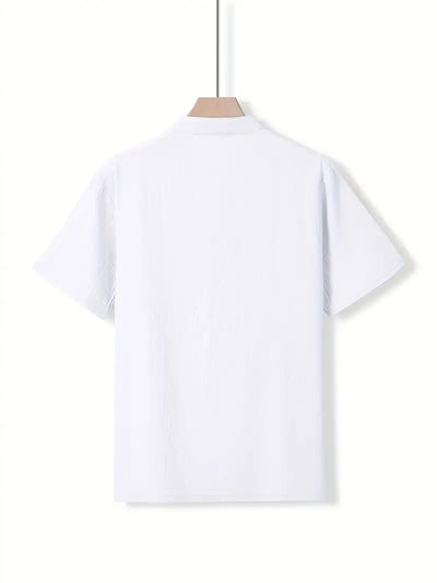 Valestra | Camicia elegante a maniche corte