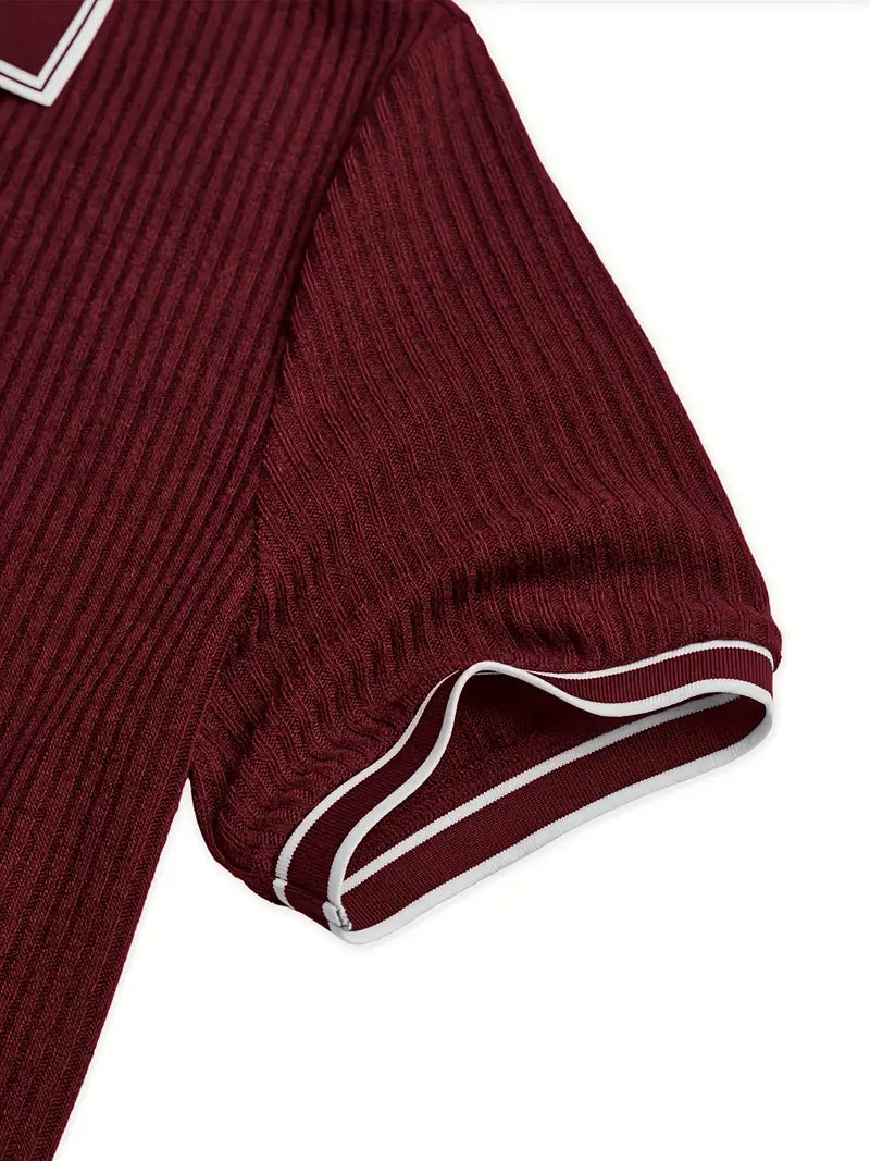 Valestra | Polo elegante a maniche corte