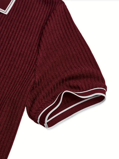 Valestra | Polo elegante a maniche corte