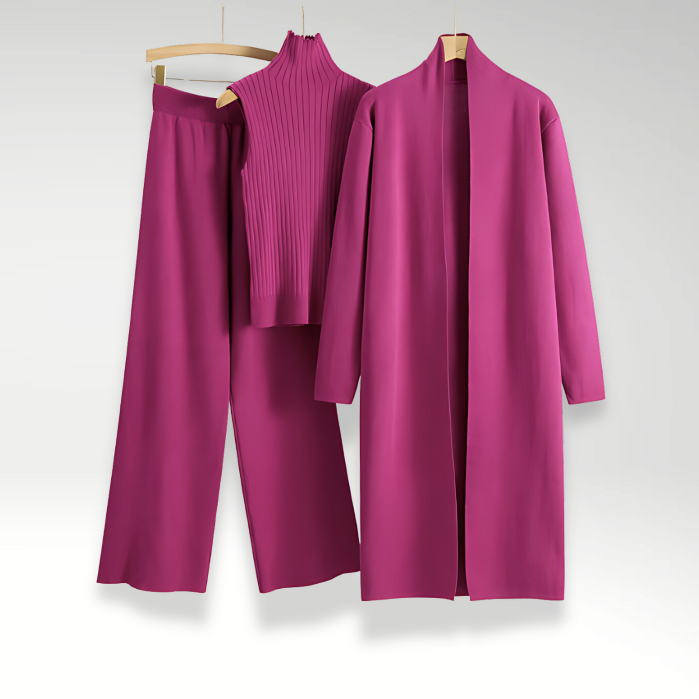 Valestra™ | Completo tre pezzi in maglia Luxe