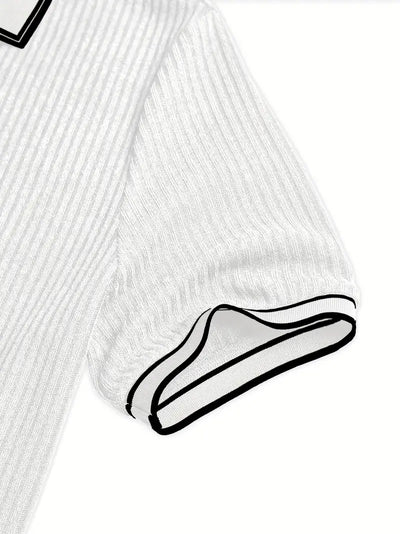 Valestra | Polo elegante a maniche corte