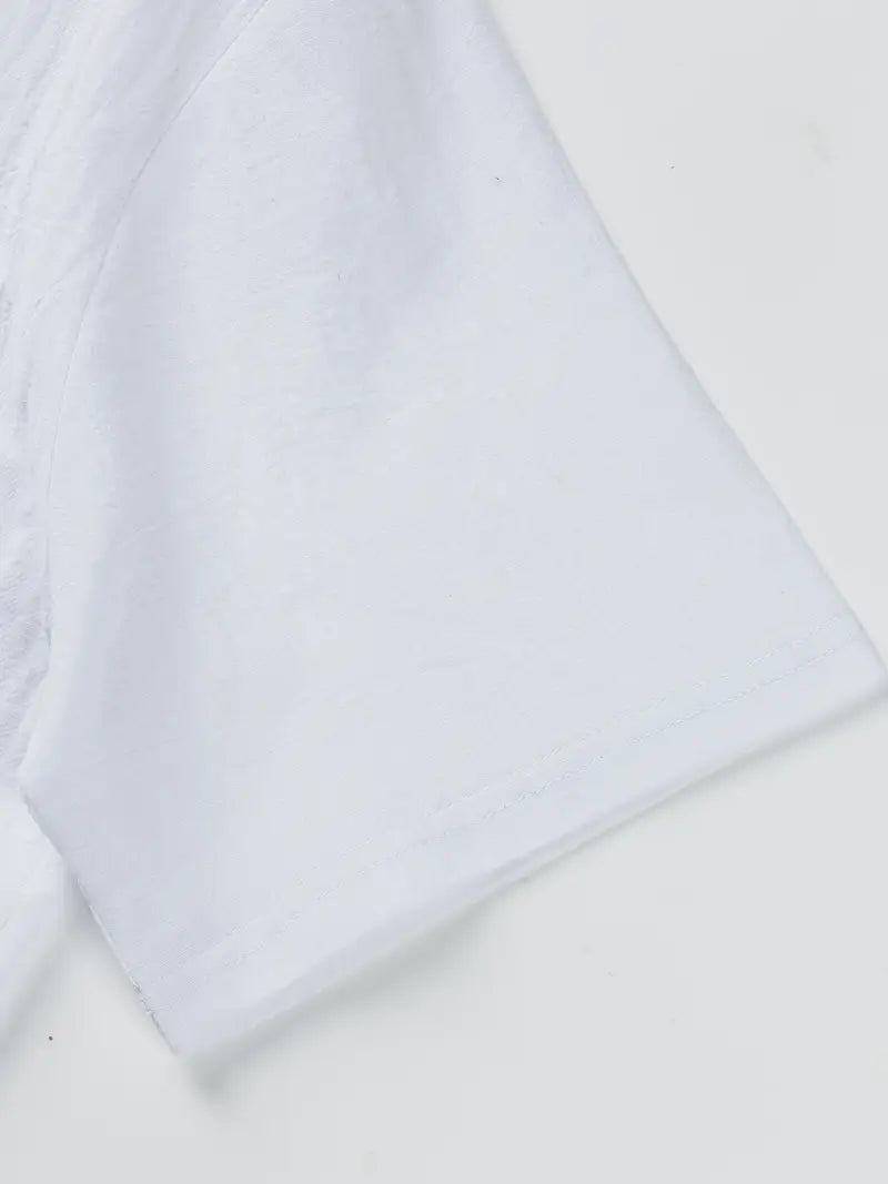 Valestra | Camicia elegante a maniche corte