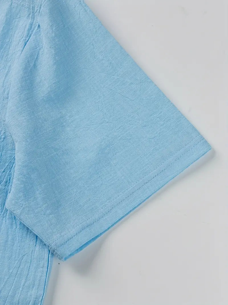 Valestra | Camicia elegante a maniche corte