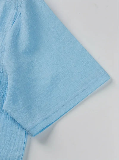 Valestra | Camicia elegante a maniche corte