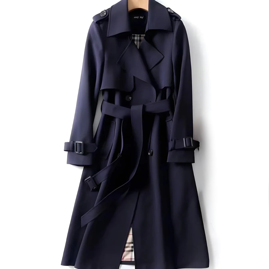 Elegant trenchcoat med tidløs stil