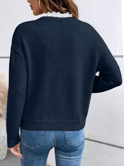 Valestra | Bluse med fransk krave