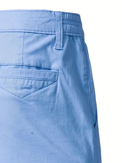 Valestra | Pantaloni corti in cotone con tasche