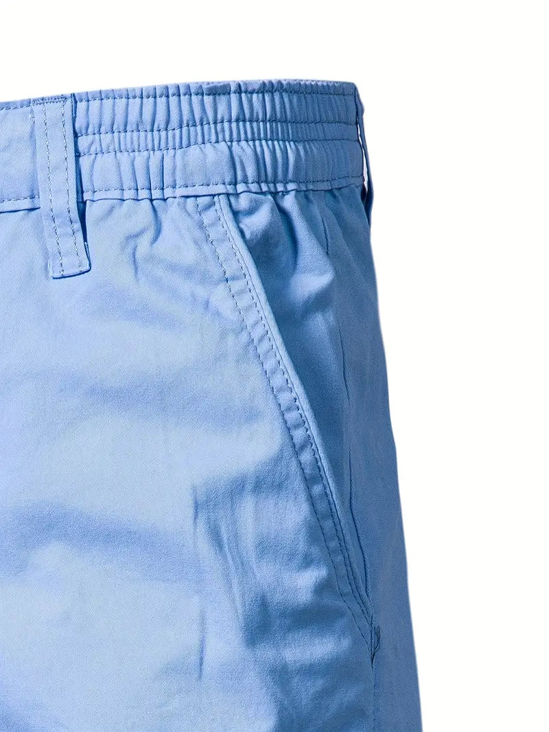 Valestra | Pantaloni corti in cotone con tasche