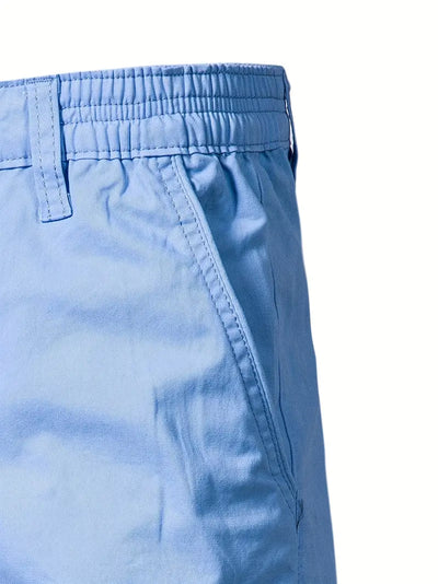 Valestra | Pantaloni corti in cotone con tasche