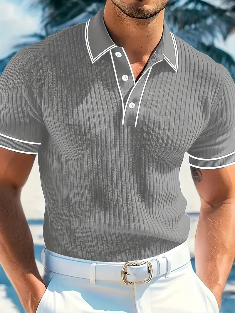Valestra | Polo elegante a maniche corte