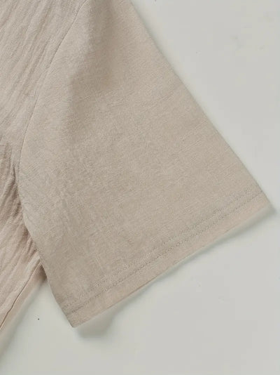 Valestra | Camicia elegante a maniche corte