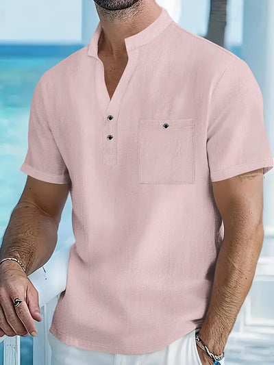 Valestra | Camicia elegante a maniche corte
