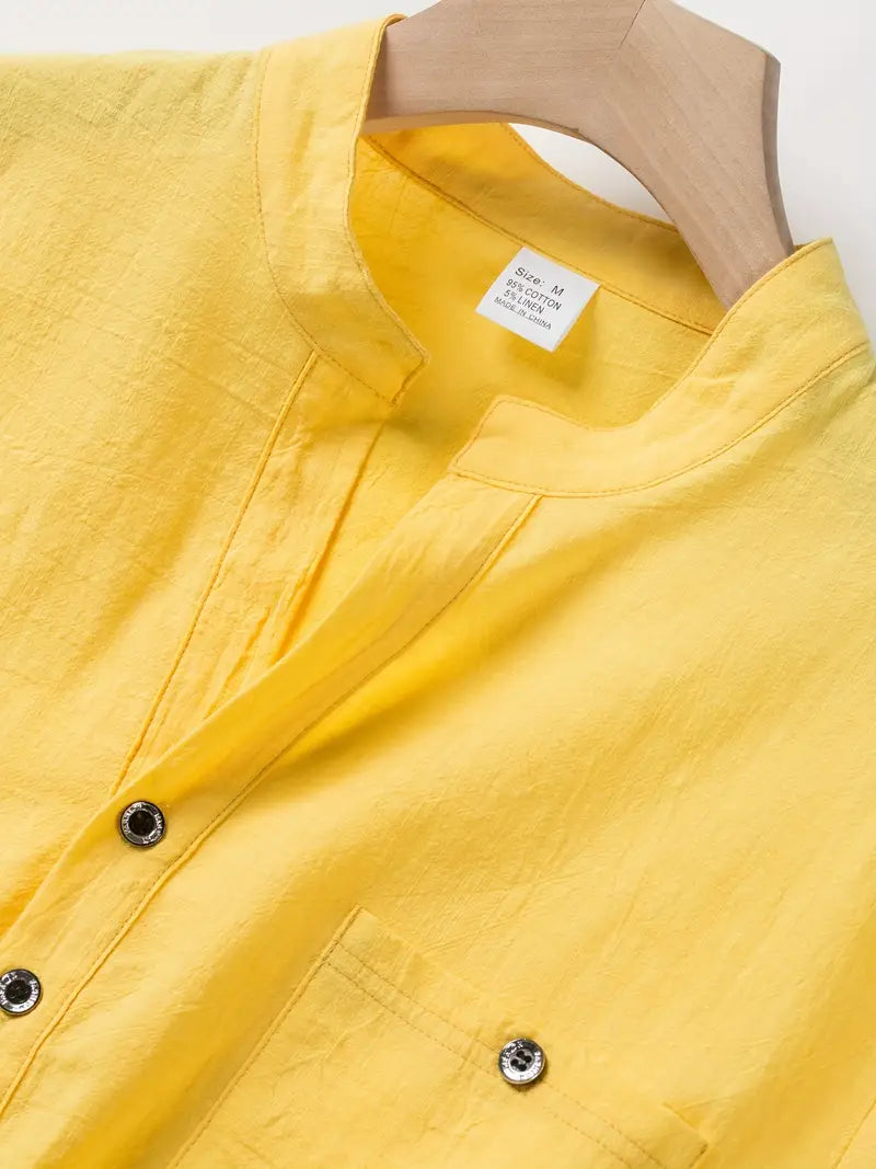 Valestra | Camicia elegante a maniche corte