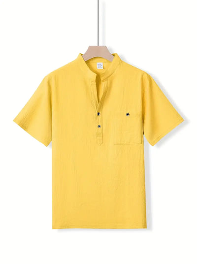 Valestra | Camicia elegante a maniche corte