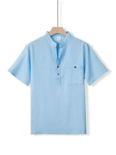 Valestra | Camicia elegante a maniche corte