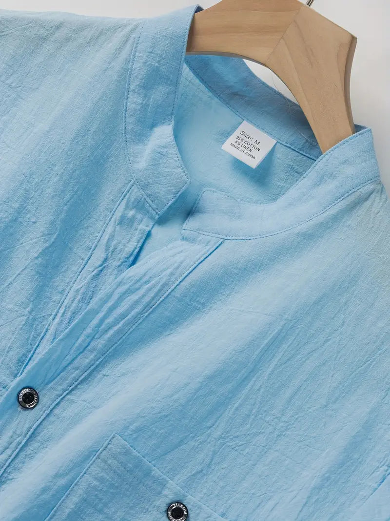 Valestra | Camicia elegante a maniche corte