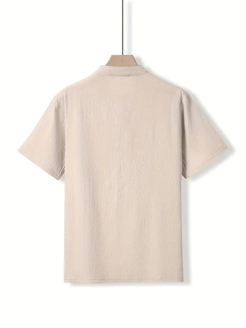 Valestra | Camicia elegante a maniche corte