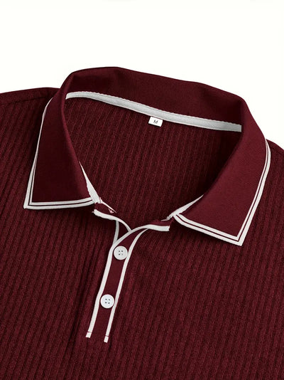 Valestra | Polo elegante a maniche corte