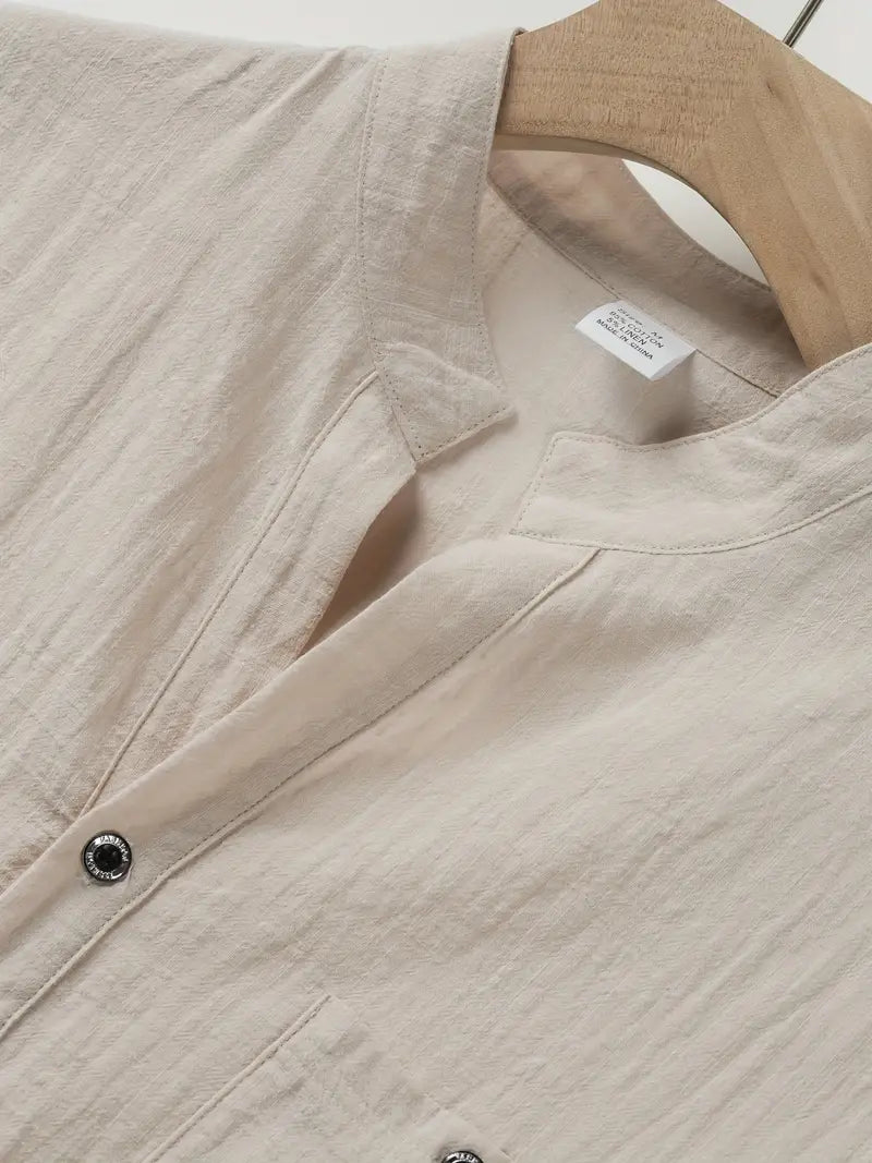 Valestra | Camicia elegante a maniche corte