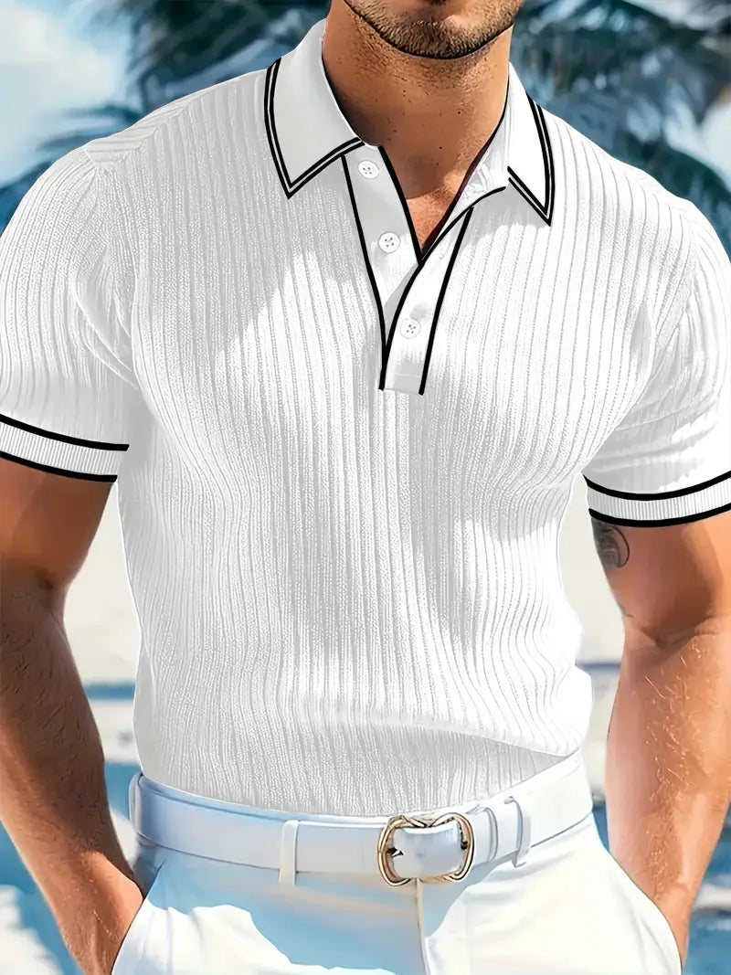 Valestra | Polo elegante a maniche corte