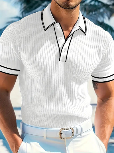 Valestra | Polo elegante a maniche corte