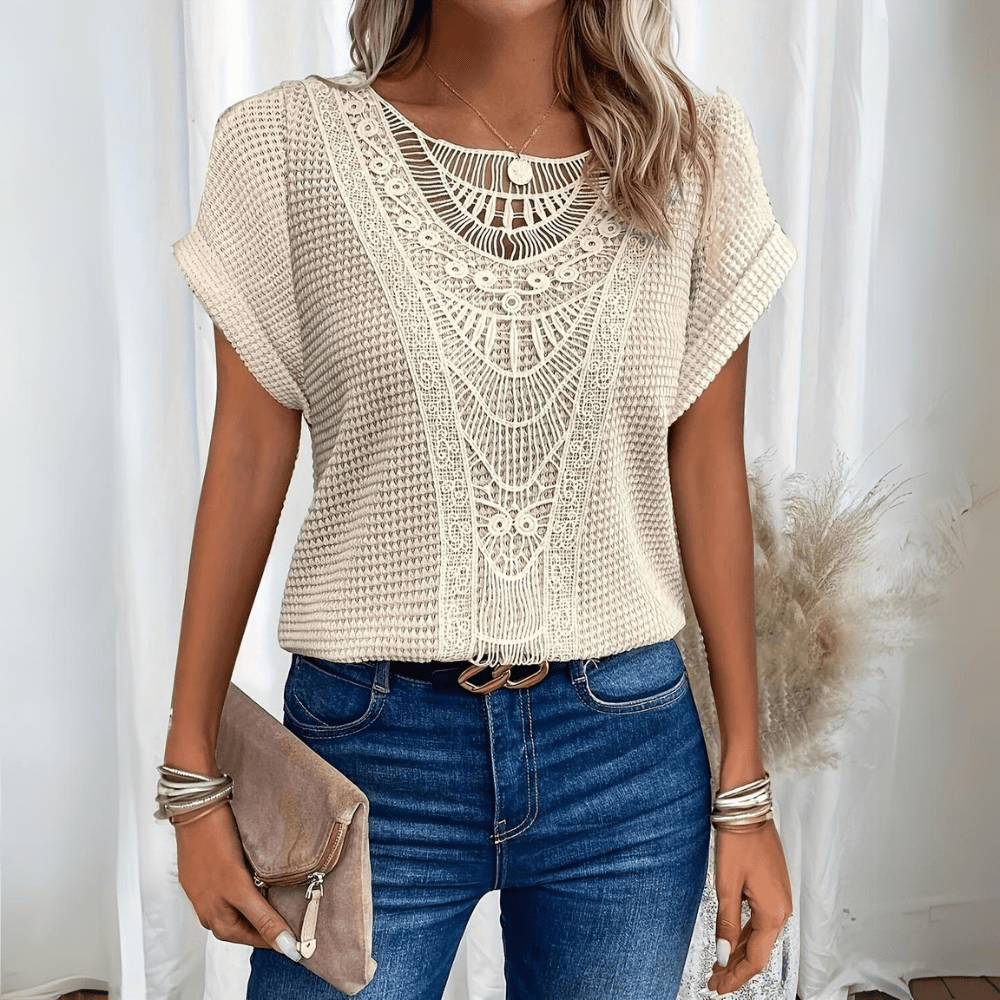 Valestra | Sage Flow Top