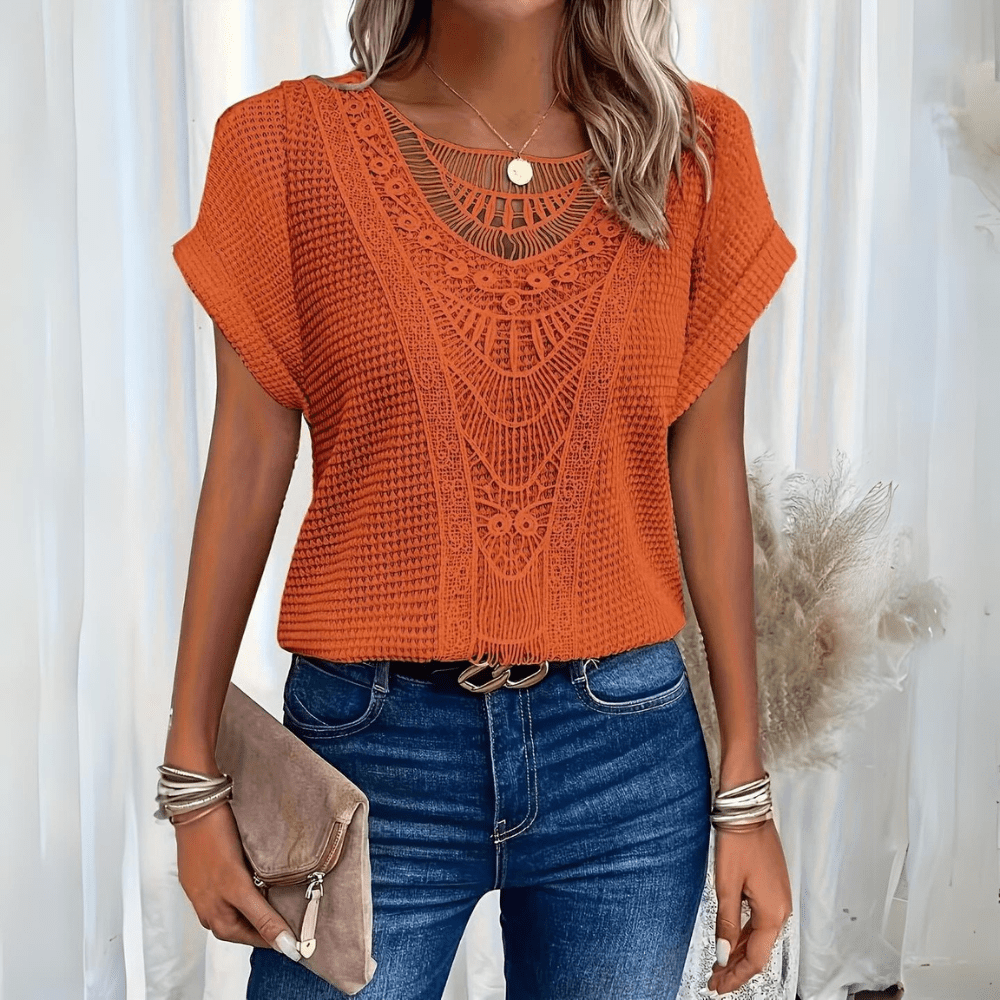 Valestra | Sage Flow Top
