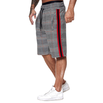 Valestra | Pantaloni corti a quadri Alpha.
