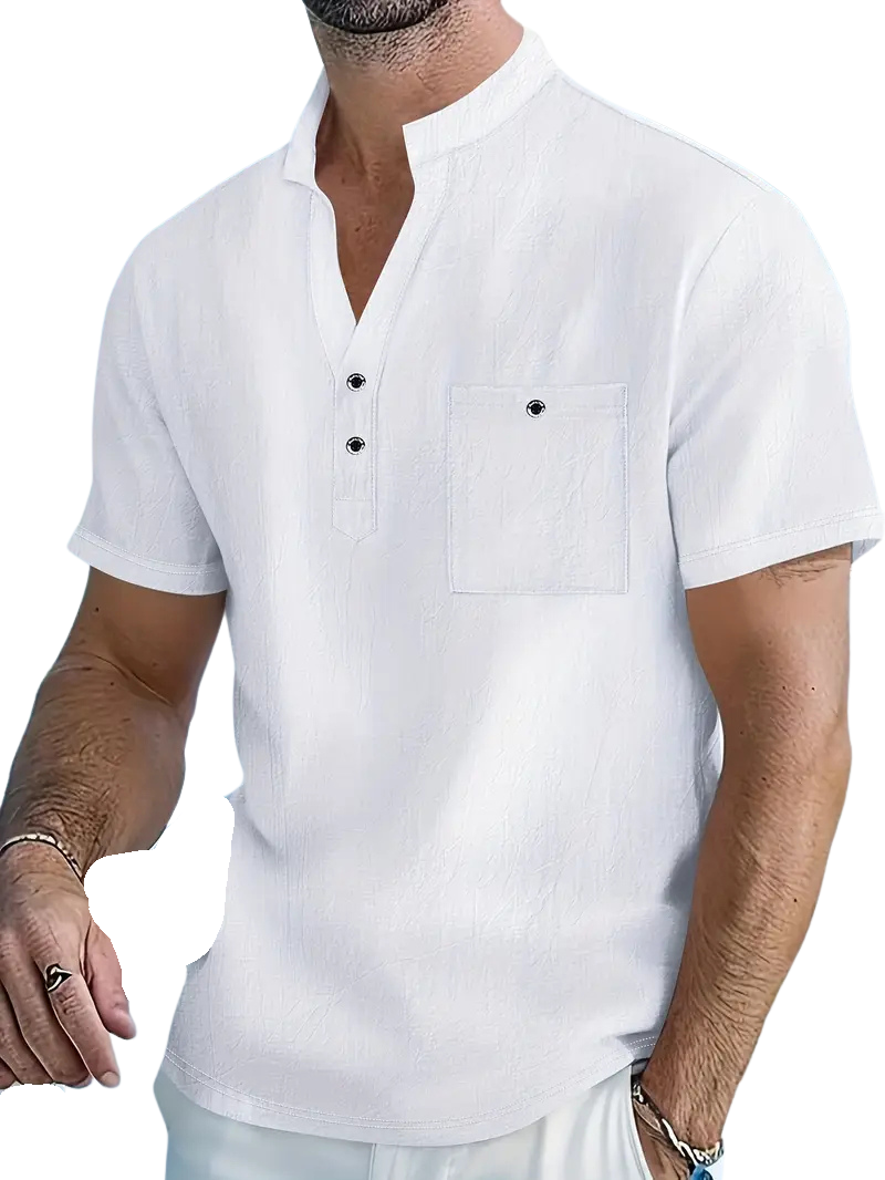 Valestra | Camicia elegante a maniche corte