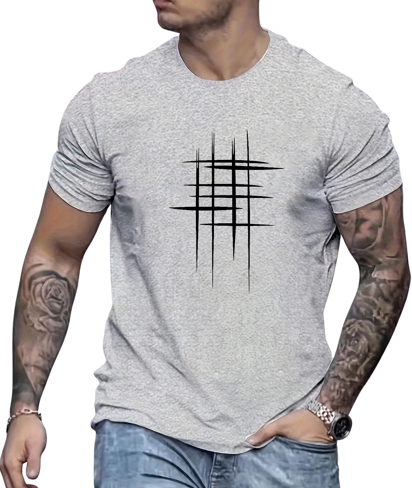 Valestra™ | T-shirt elegante a manica corta con stampa grafica