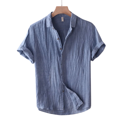 Valestra™ | Camicia elegante a maniche corte con bottoni