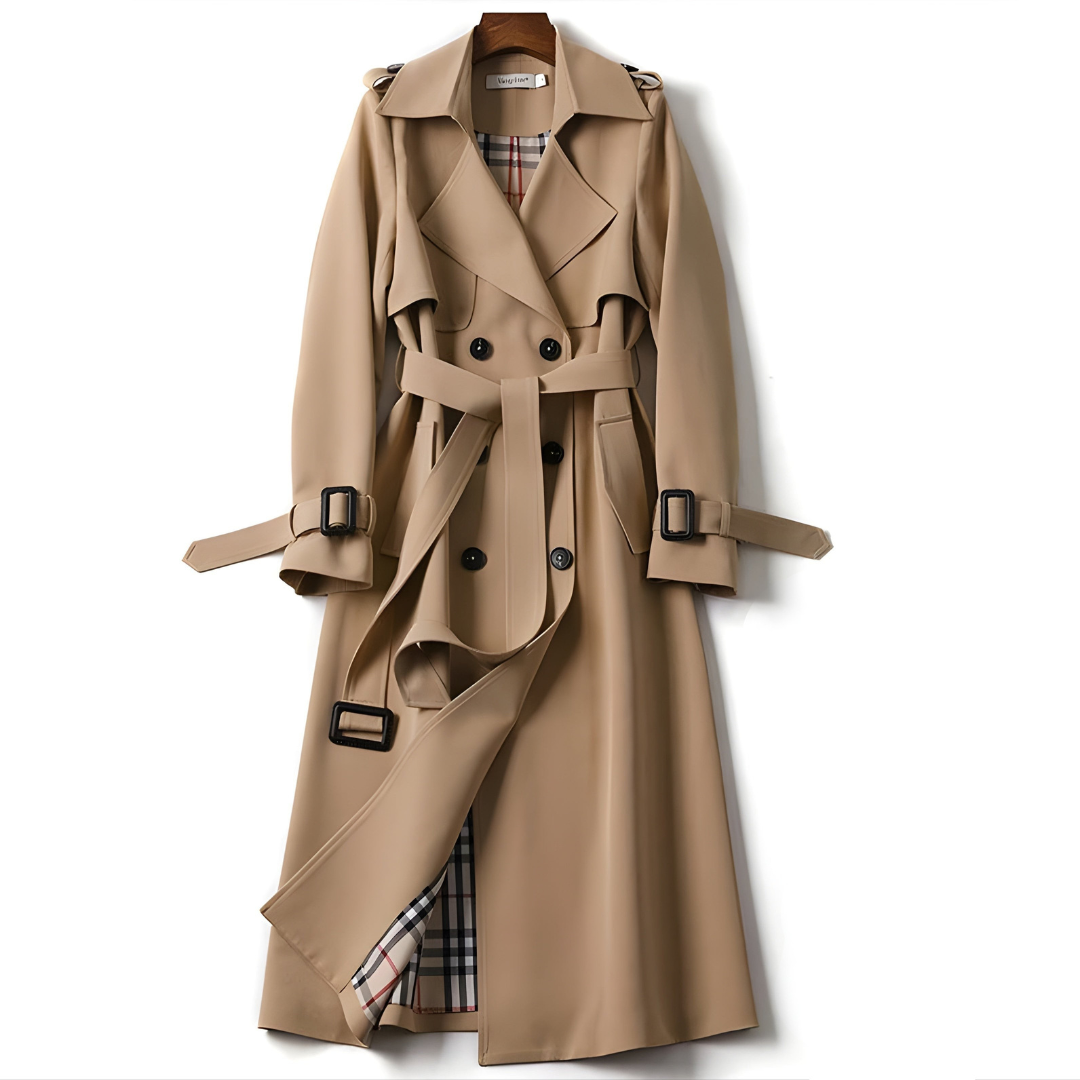 Elegant trenchcoat med tidløs stil