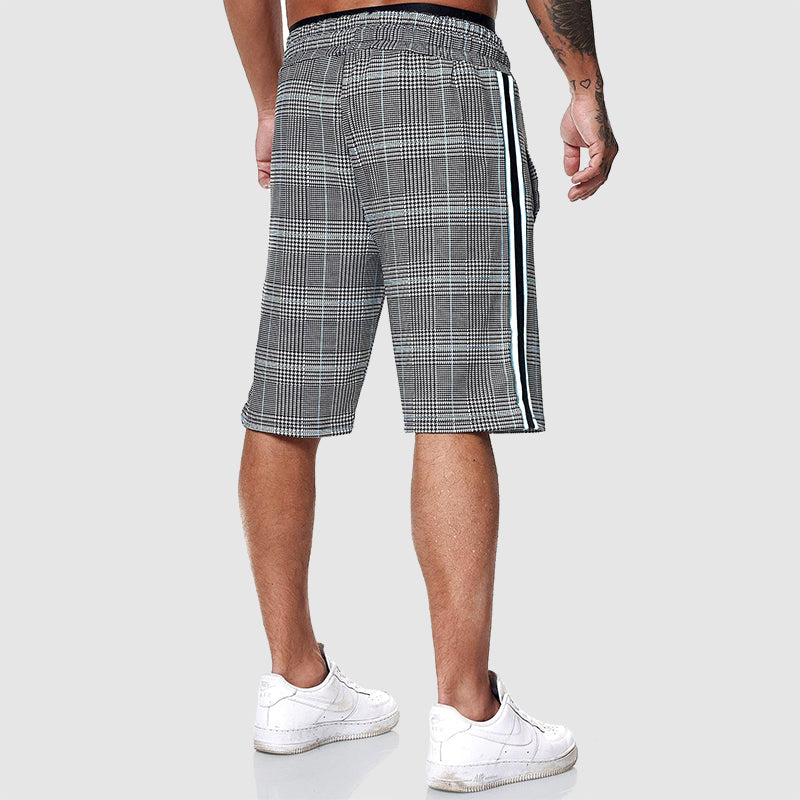 Valestra | Pantaloni corti a quadri Alpha.