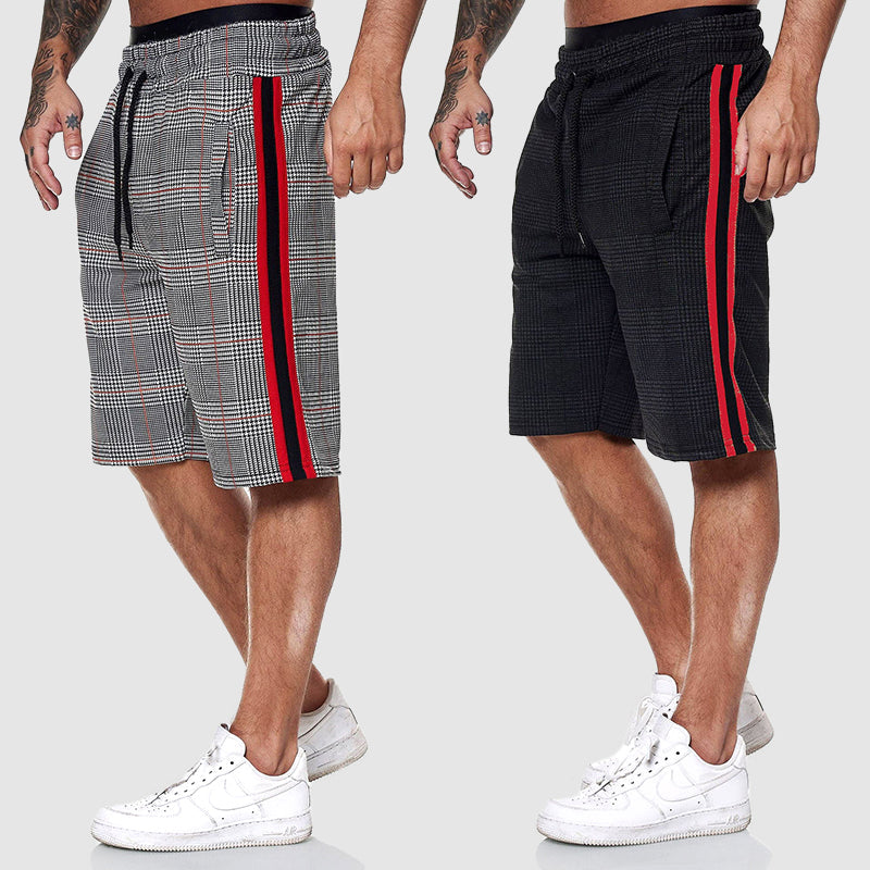 Valestra | Pantaloni corti a quadri Alpha.