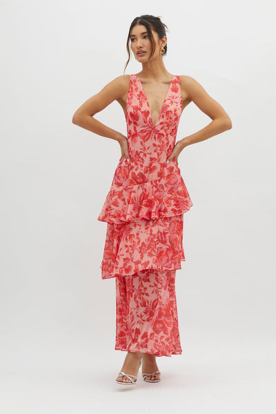 Alva Copenhagem | Bloom Shift Midi Kleid