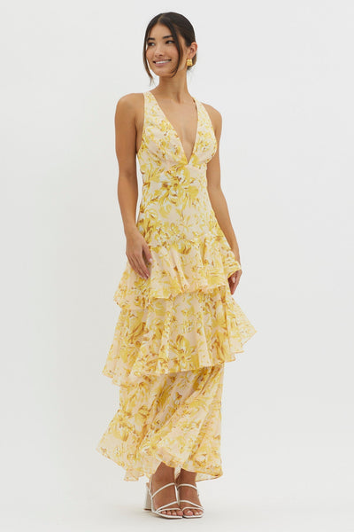 Alva Copenhagem | Bloom Shift Midi Kleid